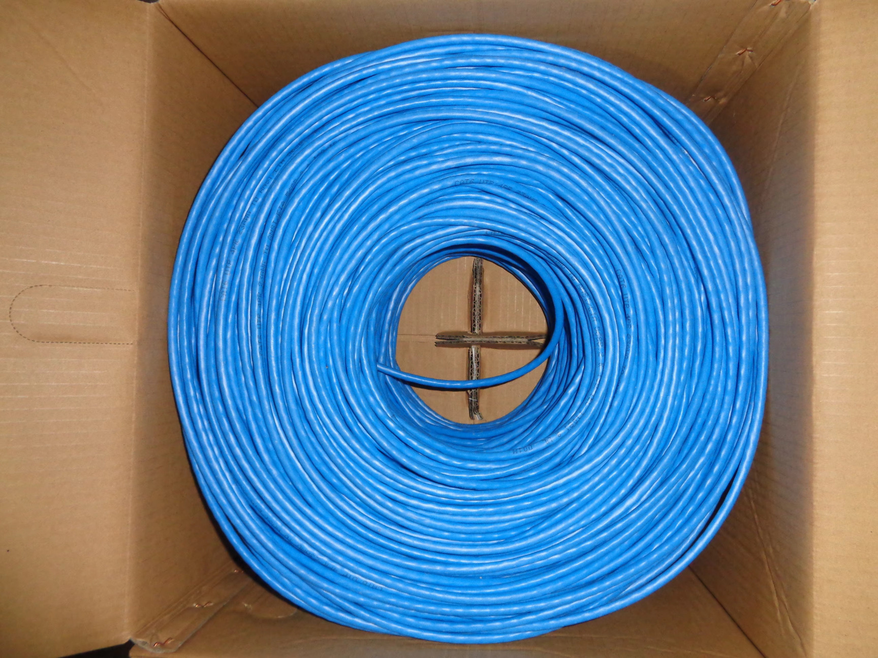 Cat6A Ethernet cable roll